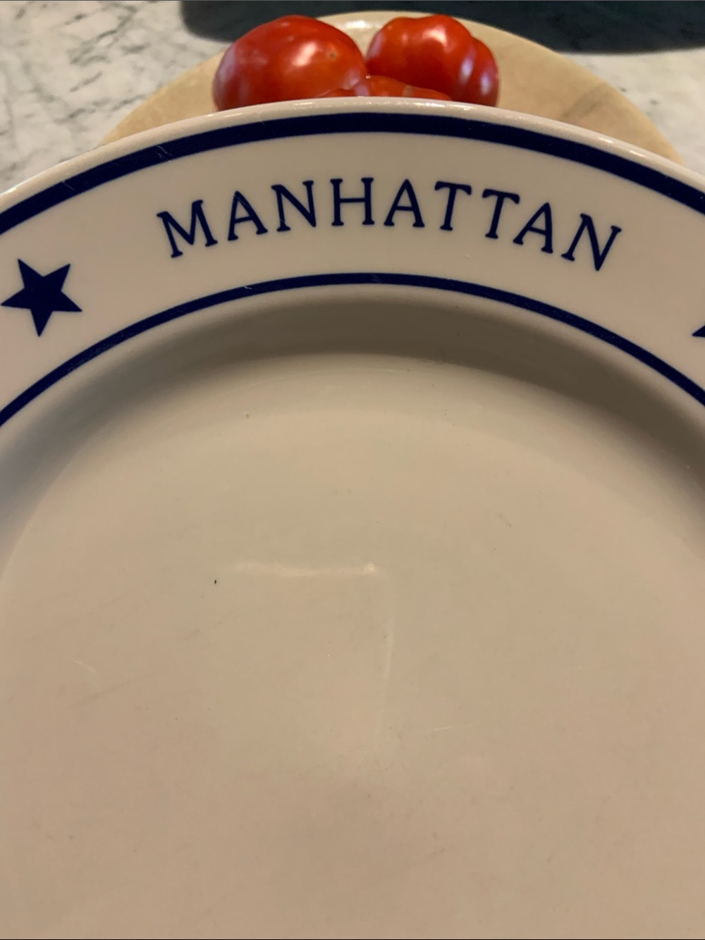 Vintage Homer Laughlin Manhattan Blue Plate Special Dinner Plate - Picture 2 of 6